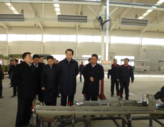 1月22日,石家莊市委副書記、市長王亮到我公司調(diào)研調(diào)研