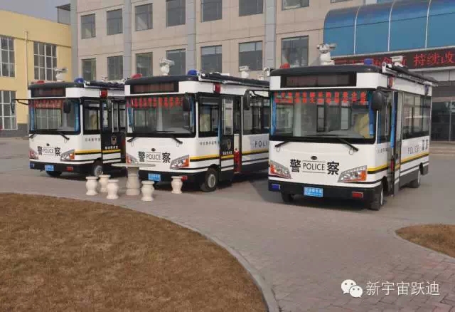 躍迪移動(dòng)警務(wù)室發(fā)車南通，方便群眾求助，提升群眾安全感