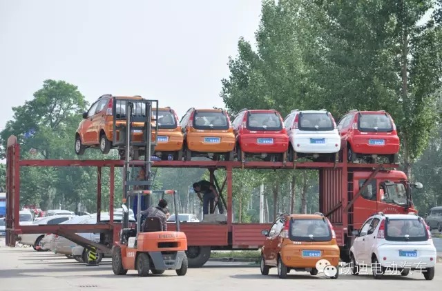 躍迪電動(dòng)汽車(chē)發(fā)車(chē)湖南