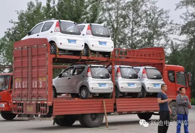 躍迪電動汽車，總裝下線發(fā)車湖南