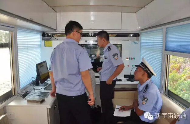 北京市56輛躍迪移動警務室全天候執(zhí)勤，為大閱兵保駕護航（三）