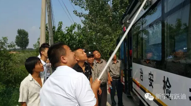 北京市56輛躍迪移動警務室全天候執(zhí)勤，為大閱兵保駕護航（三）