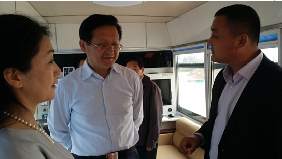 陜西省政協(xié)副主席、民革省委主委李曉東到躍迪集團陜西躍迪新能源汽車有限公司項目建設基地調研