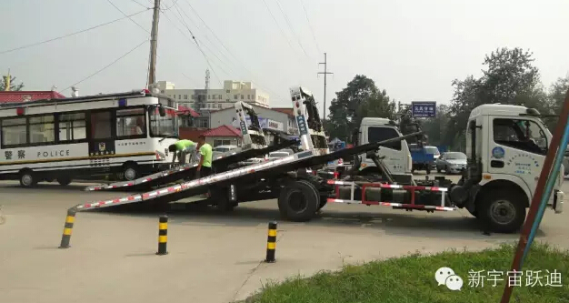 保定躍迪移動(dòng)警務(wù)室批量發(fā)車，全方位零距離服務(wù)群眾