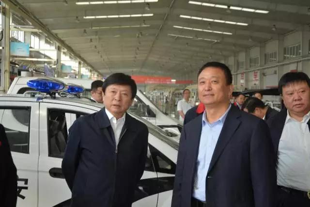 石家莊市市長邢國輝一行到躍迪集團視察調研