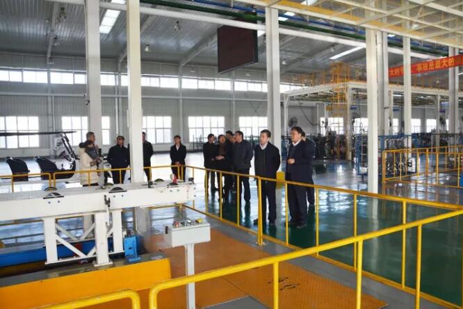 石家莊市委常委、統(tǒng)戰(zhàn)部長(zhǎng)王韶華一行蒞臨躍迪集團(tuán)參觀指導(dǎo)