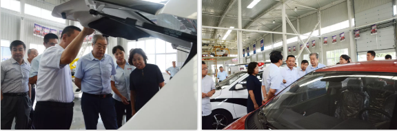 河北省政協(xié)副主席盧曉光，河北省委統(tǒng)戰(zhàn)部副部長、省工商聯(lián)黨組書記郭翠朵率調(diào)研組到躍迪集團開展重點提案督辦調(diào)研