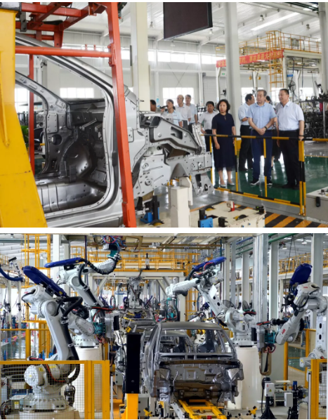 河北省政協(xié)副主席盧曉光，河北省委統(tǒng)戰(zhàn)部副部長、省工商聯(lián)黨組書記郭翠朵率調(diào)研組到躍迪集團開展重點提案督辦調(diào)研