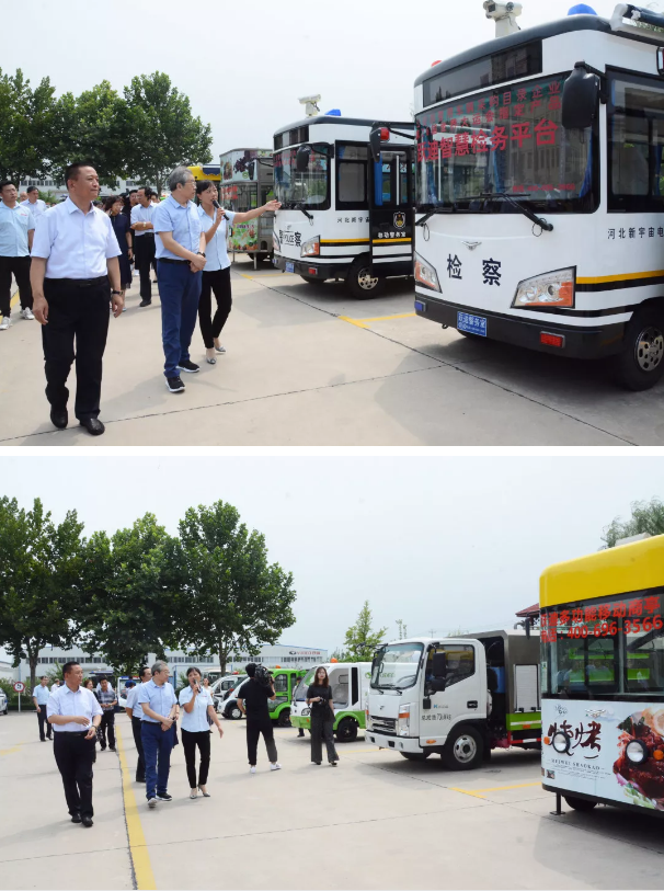 河北省政協(xié)副主席盧曉光，河北省委統(tǒng)戰(zhàn)部副部長、省工商聯(lián)黨組書記郭翠朵率調(diào)研組到躍迪集團開展重點提案督辦調(diào)研