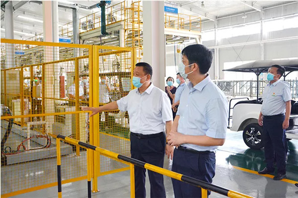 河北省聯(lián)社黨委書記、理事長(zhǎng)徐翀到躍迪集團(tuán)調(diào)研考察