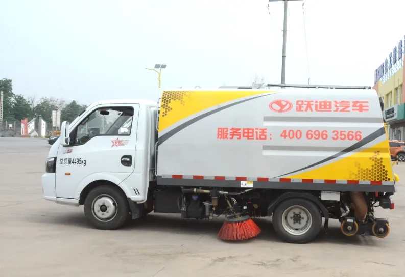 躍迪新能源小型洗掃車｜科技助力，清潔更高效