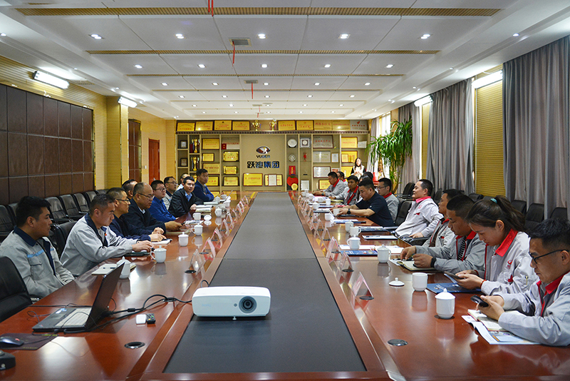 攜手共進(jìn)/合作共贏/奇瑞集團(tuán)領(lǐng)導(dǎo)一行蒞臨躍迪集團(tuán)考察交流